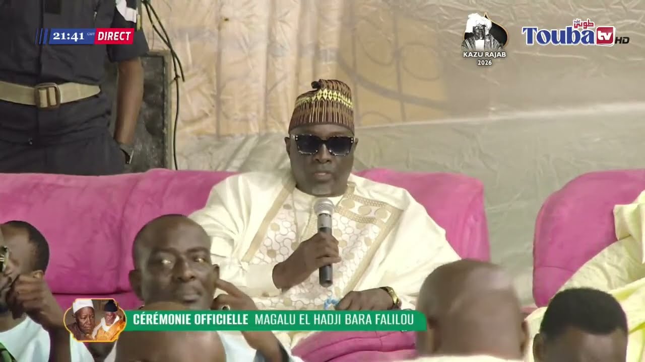 🚨 LIVE🚨CEREMONIE OFFIELLE MAGAL EL HADJI BARA FADILOU MBACKE.