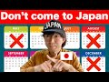 Dont come to japan during these months  best time and bad time to visit japan  travel update 2024