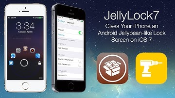JellyLock7: Gives Your iPhone an Android Jellybean like Lock Screen on iOS 7
