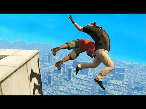 Видео: Приколы в GTA 5 | WDF 92 | Неудачный полет