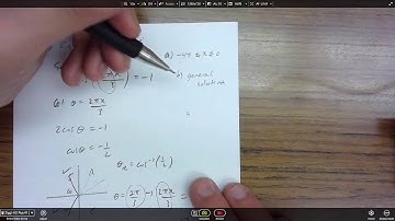 More Trig Equations Practice