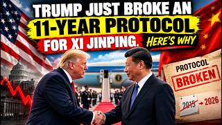 Full Trump Just Broke An 11 Year Protocol For Xi Jinping  Here's Why Update