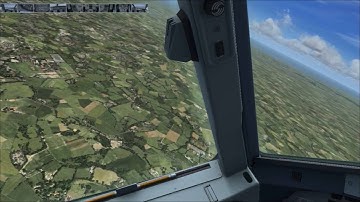 FSX - Airbus X Extended: EGKK - EGJJ - Part 2