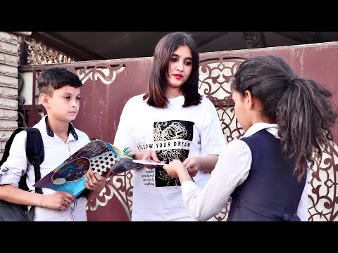 فلم قصير طلاب المدرسه اتاخرو على الدوام شوفو شصار