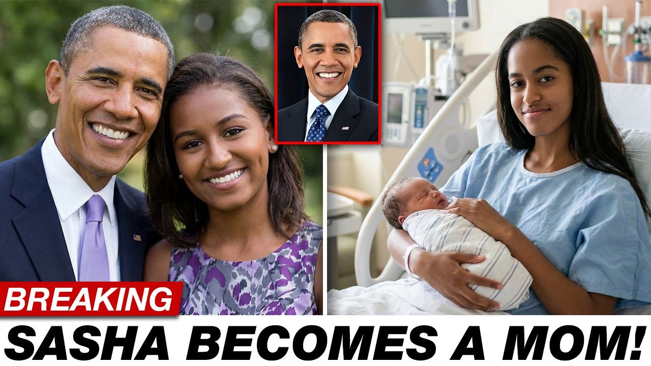 SHOCKING NEWS! Sasha Obama Secretly Becomes a Mom - Barack Meets His Granddaughter