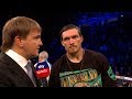 POST FIGHT: Oleksandr Usyk expected Tony Bellew gameplan & talks potential move to heavyweight