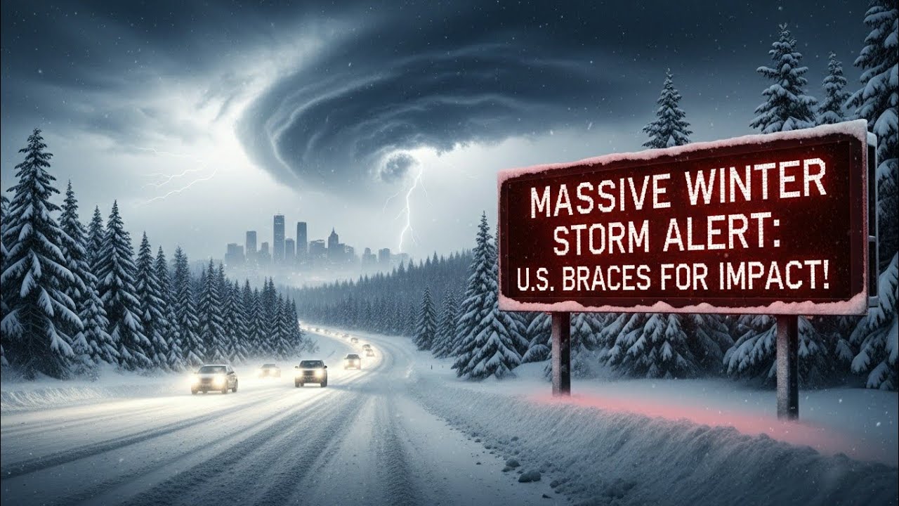 Massive Winter Storm Alert: U.S. Braces for Impact! - YouTube