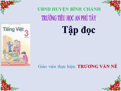 Tập đọc lớp 3: Cùng vui chơi