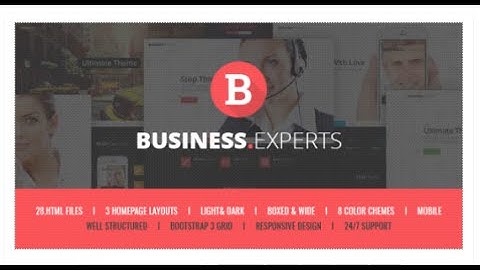 Business Experts - Responsive Corporate HTML5 Template - Site Templates Download