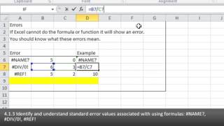ECDL EXCEL2010 413 Net Worth