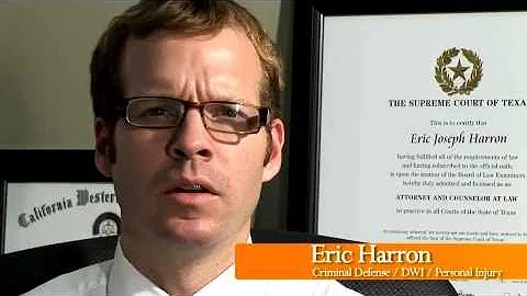 Eric Harron - DWI Attorney