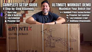 Eryntix Adjustable Weight Bench Review: Full Assembly &amp; Workout Test