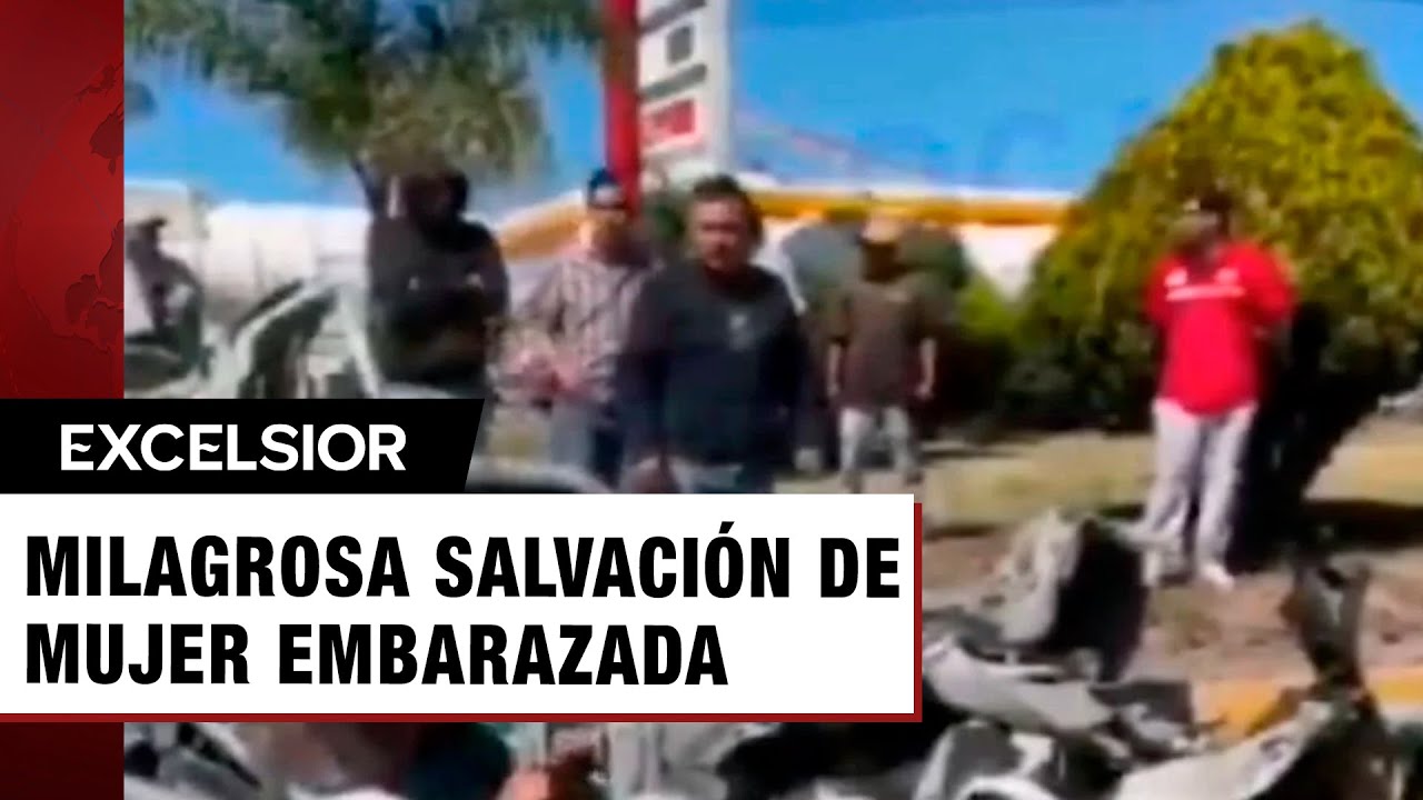 Mujer embarazada se salva de milagro tras accidente vehicular en la ...