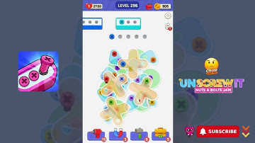 Screw Out: Jam Puzzle - Level 296 - Gameplay walkthrough