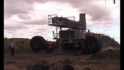 SW300 Swing Wheel Low Loader - Unload Procedure - Drill