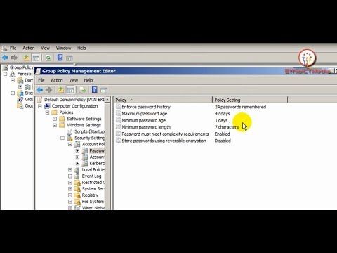 How to Change Password Complexity in Windows Server 2008