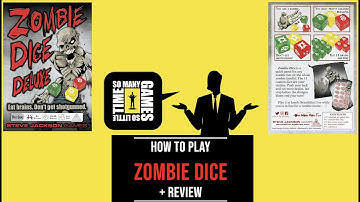 SMGSLT 4 ~ Zombie Dice + Double Feature Expansion (How to Play + Review)