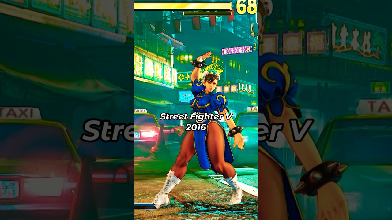 CHUN LI 3D Evolution (1997-2023) 