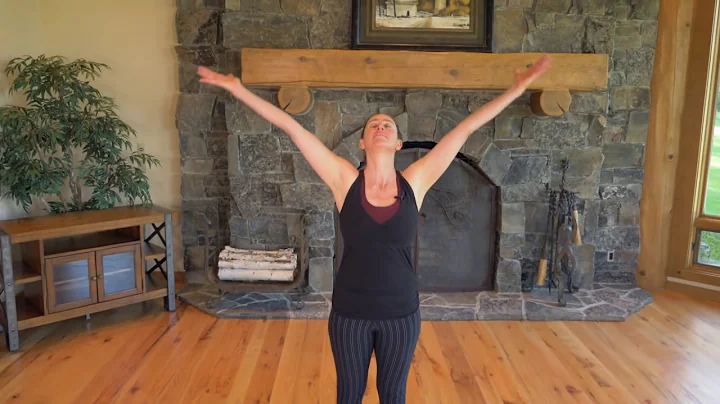 Day 1 of the Energy Medicine Yoga Challenge with L...