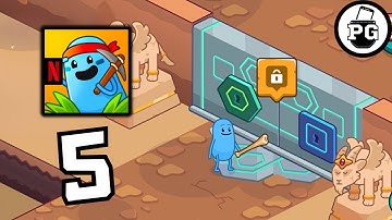 Hidden Temple Unlock ! 💀 Dumb Ways to Survive NETFLIX - Gameplay Walkthrough |Part 5|