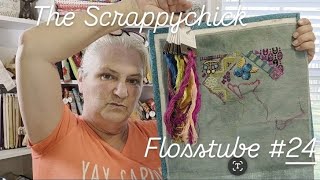 Flosstube #24 more starts and finishes, lots of WIPs and market haul!