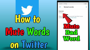 How to Mute Words on Twitter
