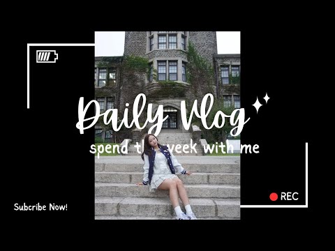 First Week of Classes at Yonsei 🌸☁️ | Studying Abroad in Korea Vlog