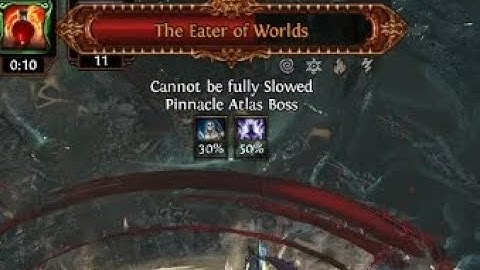 POE 3.20 SANCTUM - 1BILLION DPS COLD REAP UBER EATER OF WORLDS