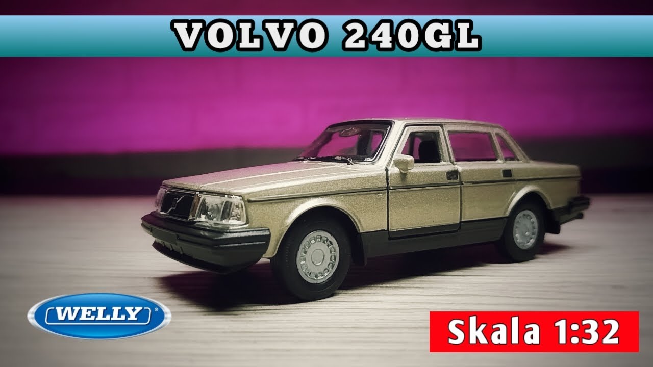 1:24 Volvo 240 GL (light gold) - code 24102, modely aut | Kovové modely a hračky, puzzle, kostky, Bburago, , Maisto 1:24 Volvo 240 GL (light gold) - code 24102, modely aut | Kovové modely a hračky, puzzle, kostky, Bburago, , Maisto