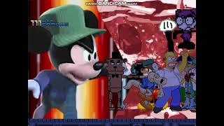 MUGEN: Team AJ100 Freddy Vs Team Rolf