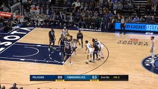 Zion Williamson vs Minnesota TimberWolves - March 8th – Amazing Windmill! - 2020 NBA Season