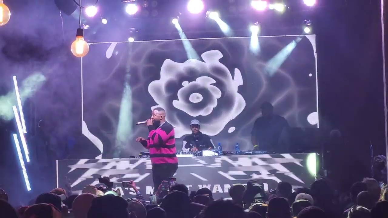 Cassper Nyovest performing Phuma Kim live at SA Most Wanted