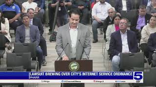Internet providers say they'll challenge Pharr's new fiber optic connection mandate