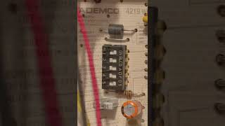 Honeywell Vista 20p panel Ademco 4219 zone 9 to z16 dip switch settings and 1 KOhm EOL