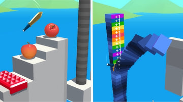 Slice it all🔪🔪🍊🍊 GAME : All Levels Gameplay walkthrough Android, iOS NEW Max