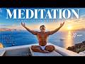10-Minute Meditation to Calm Your Mind | 📍Santorini