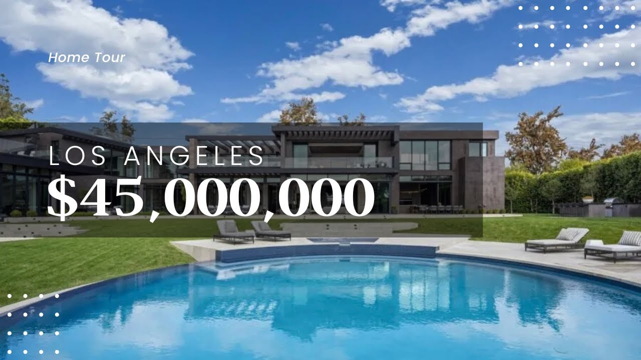 Inside a $65,000,000 BEL AIR Mega Mansion - YouTube
