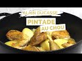 Recette de pintade au chou par alain ducasse