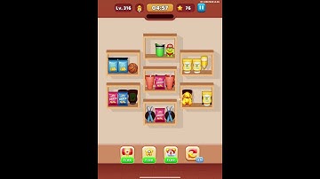 Goods sorting level 316