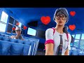 my fortnite crush tried to kiss me on the battle bus (ah haha)