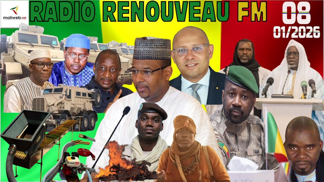 La Revue de Presse de la RADIO RENOUVEAU FM du 16 Janvier 2026