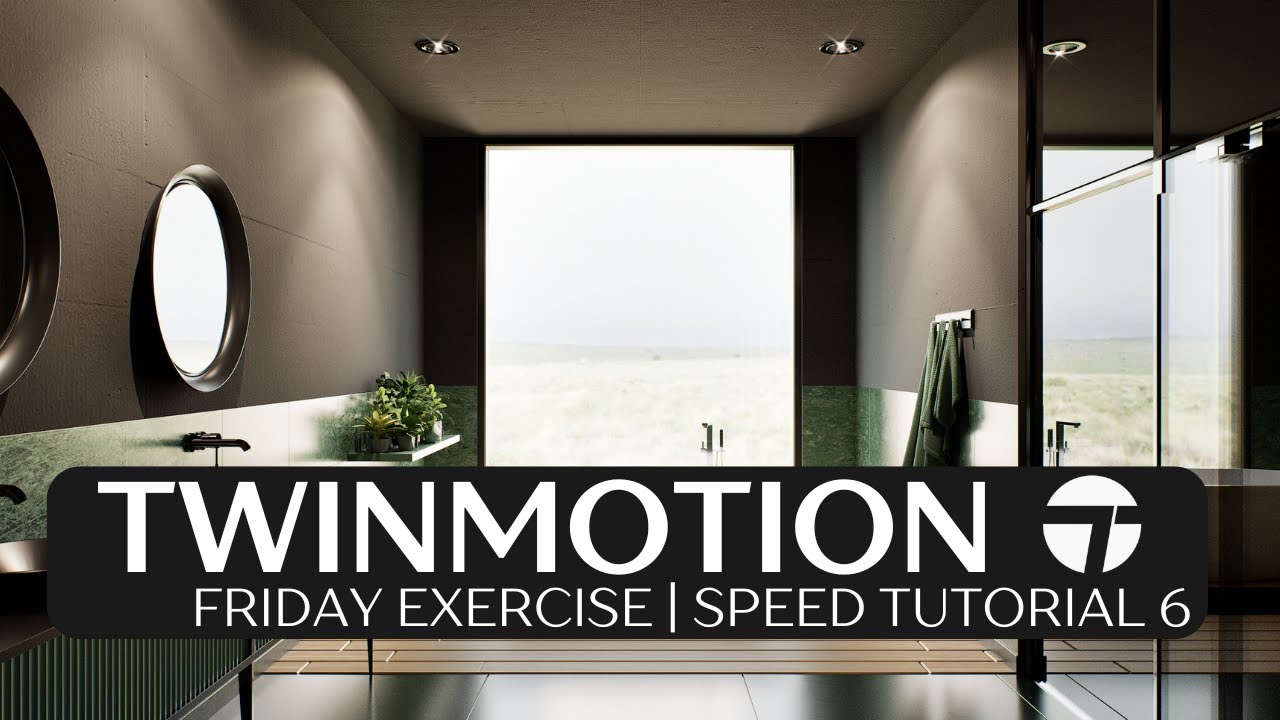 Twinmotion Friday Exercise | Interior Render Tutorial