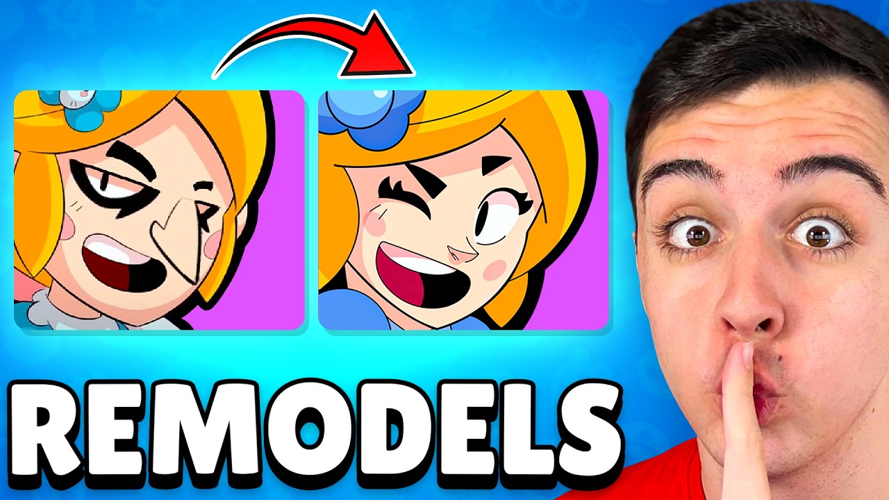 REACCIONO a PEORES REMODELS de BRAWL STARS 😱🚨 (muy feos)