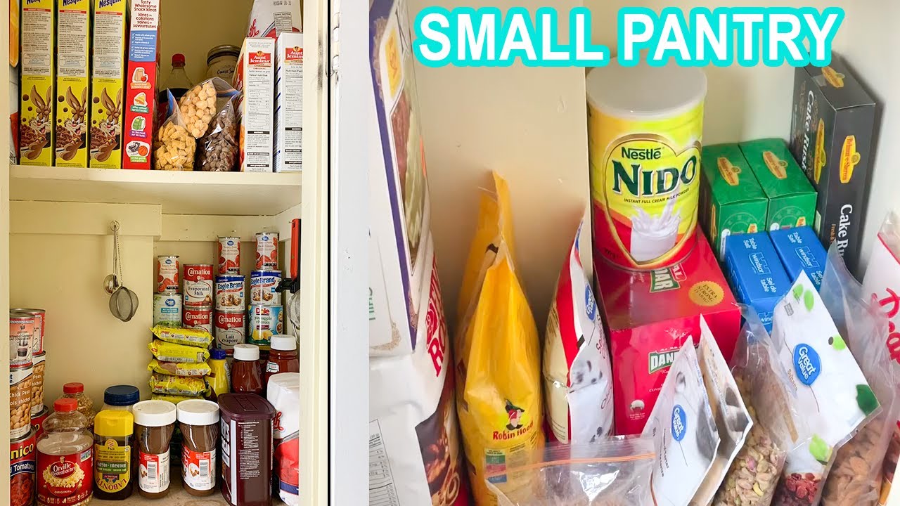 Small Pantry Tour - How I Organize Pantry These Days - Organization
