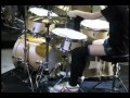 Best female drummer in the world incredible drum solo by 14 yr old girl