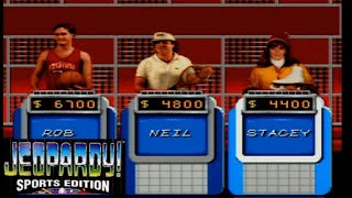 Jeopardy! : Sports Edition Full Game Playthrough (SNES)