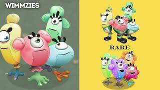 All Costumes in My Singing Monsters | Rare & Epic Version | All Sounds & Animations