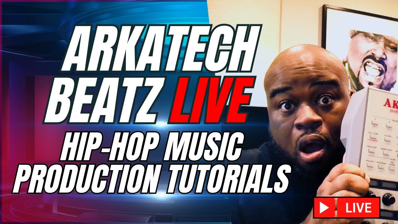 Arkatech Beatz Live: Hip-Hop Beat Making & Music Production Tutorials (Day 130)
