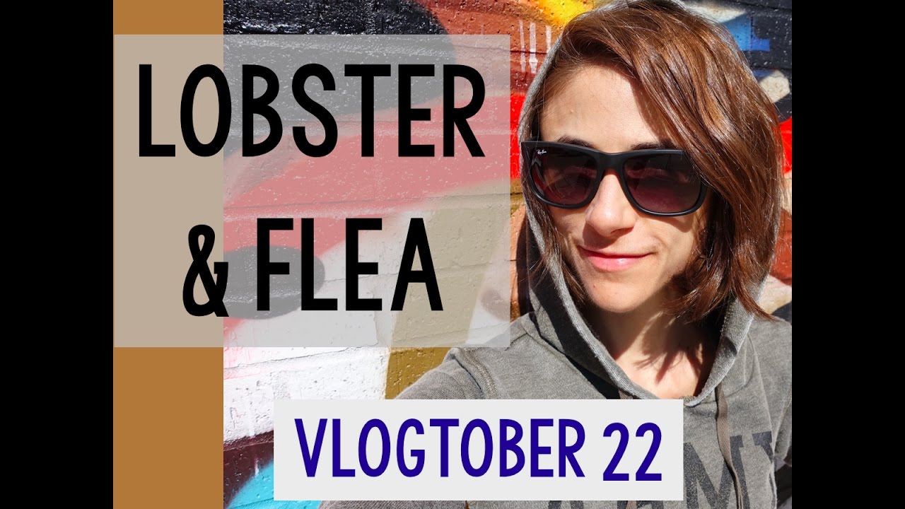 nikki blackketter and heidi somers Vlogtober Day 22: Lobster Tacos & Fall Flea Market