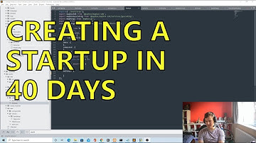 From Idea to MVP:  Creating a Startup in 40(ish) Days